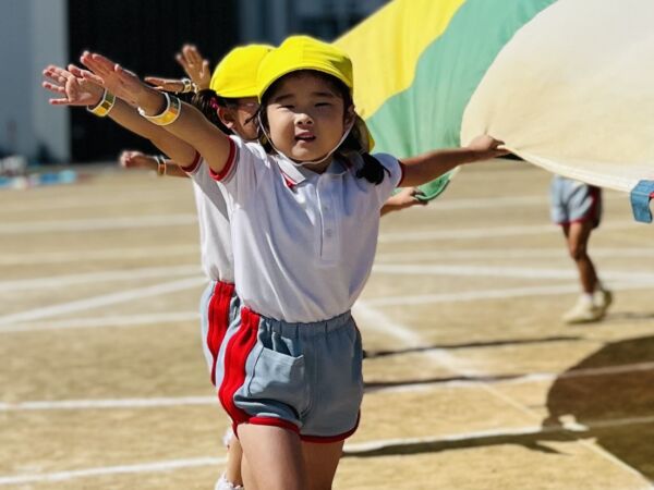 運動会のお客さん