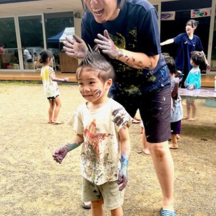 夏の遊び　年少