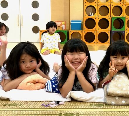 おとまり会2025 きもだめしもおわって…