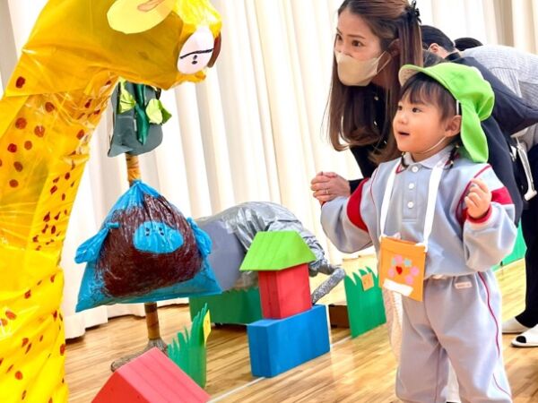 ゆりいちば開店　年幼・年少