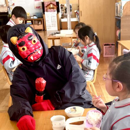 三寒四温　　えっ？また鬼が？？