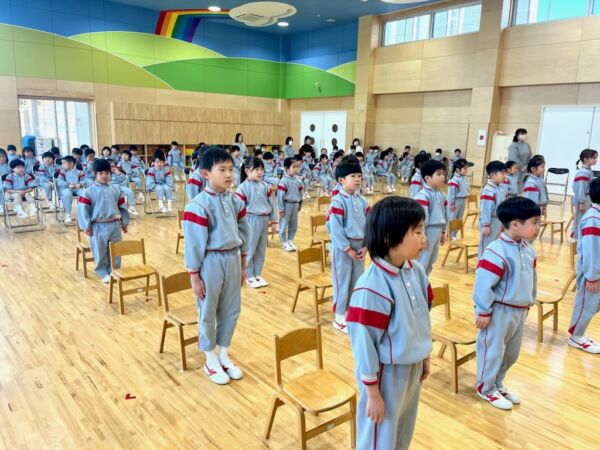 卒園式リハと最後のお弁当の日