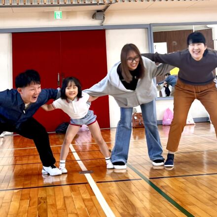 おうちの人と一緒に　４月の保育参観