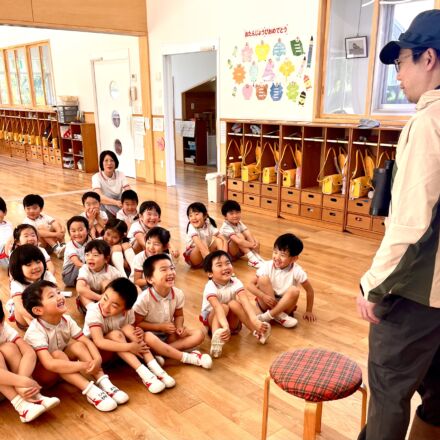 探検の序章　年長(たんだいのせんせいとあそぼう)