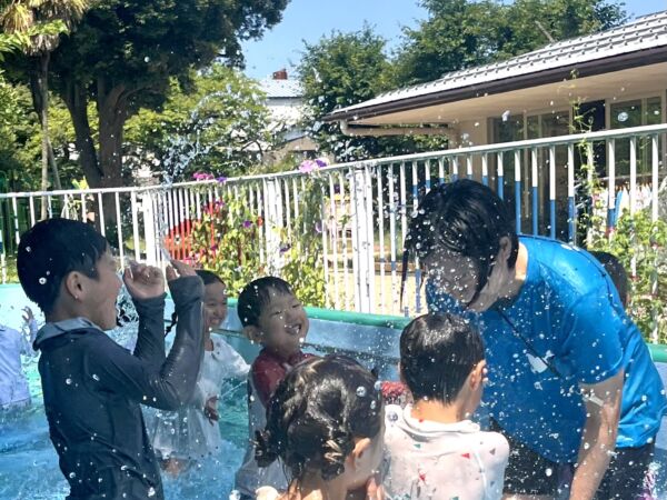夏の預かり前半から,夏季保育