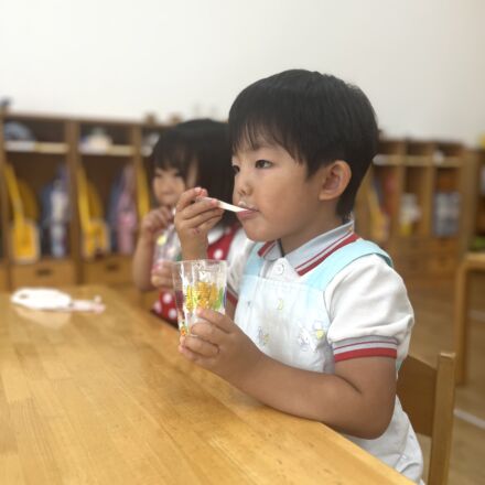 ギャラリーの圧がすごかったけど・・・年中パフェ